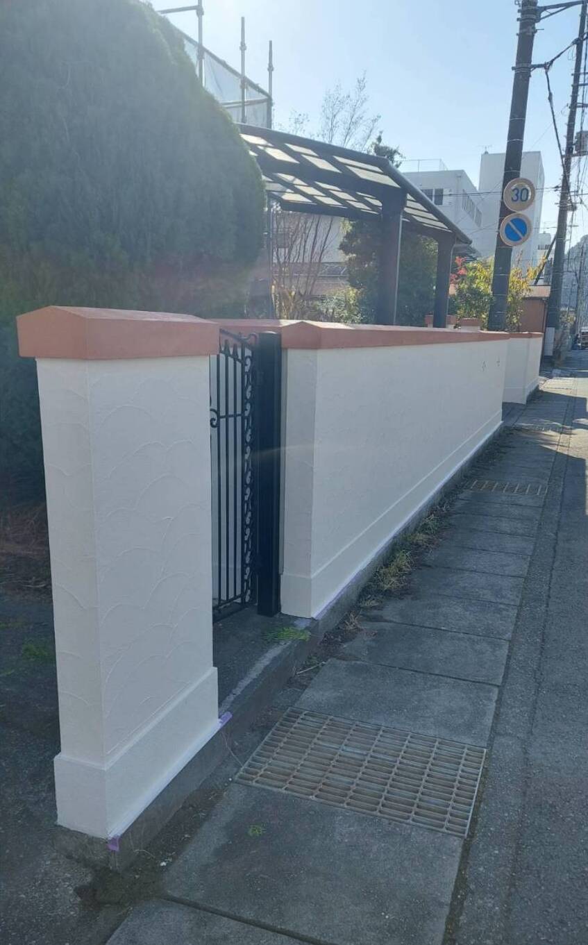 外壁塗装 施工後